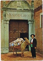 Postcard Typical Vendor El Greco Museum Toledo Spain - $3.49