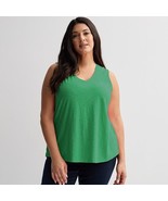 Plus Size Sonoma Goods For Life® Elevated V-Neck Tank Top, Women&#39;s, Size... - $239.50 MXN