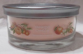 Yankee Candle 12 oz Signature 5-Wick Jar Burns 16-28 hrs TANGERINE &amp; VANILLA - £30.01 GBP