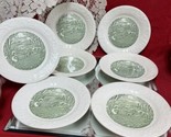 Taylor Smith Taylor Pastoral Set of 7 Bread Plates 6 1/2” No Chips Or Cr... - $24.75