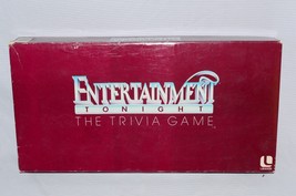 1984 Entertainment Tonight Trivia Board Game in Box Lakeside 8357 - £6.98 GBP