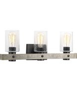 Octane Lighting Farmhouse Collection 3-Light Indoor Decor Bathroom Wall ... - £75.99 GBP