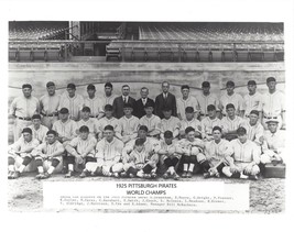 1925 Pittsburgh Pirates 8X10 Team Photo Baseball Picture World Champs Mlb - £3.91 GBP