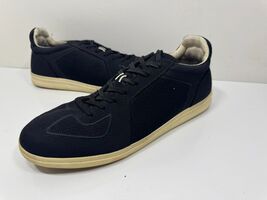 Rothy's The RS01 Sneaker Shoes Mens Size 13 Black Low Top Lace Up Textile - $31.49