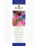 DMC Needlework Threads Printed Color Card-  - $17.40 CAD