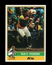 1976 Topps #554 Ray Fosse Exmt Athletics Nicely Centered *X104975 - £3.49 GBP