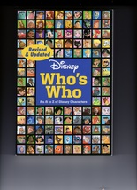 DISNEY WHO&#39;S WHO book of beloved characters REVISED EDITION includes Fro... - $10.00