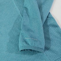 Columbia XK4092 Omni-Wick Men’s Teal 1/4 Zip Pullover Sweatshirt Size Medium image 10
