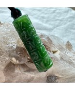 Hand carved jade charm lucky Choker necklace | Perfect natural high qual... - $330.20 CAD