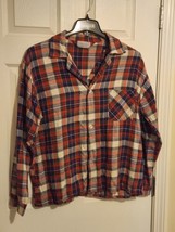 Oscar De La Renta Men Size Large Flannel Shirt - $19.79