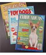 Chihuahuas Fancy Dog Magazine Back Issue Lot Dog Reading  Material on An... - £12.39 GBP