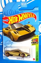 Hot Wheels 2021 HW Exotics Series #244 Pagani Huayra Gold w/ 10SPs - £2.21 GBP
