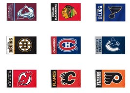 NHL 3&#39; x 5&#39; Team All Pro Logo Flag By Fremont Die Select Team Below - $20.95+