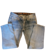 Rock Revival Women&#39;s Ina Stretch Cropped Jean Capri Style E8376P5 SZ 28 ... - $40.72 CAD