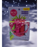 eos Razzle Dazzle Lip Balm Variety 4 Flavor Pack 0.14 oz Ea For Sensitiv... - $13.85