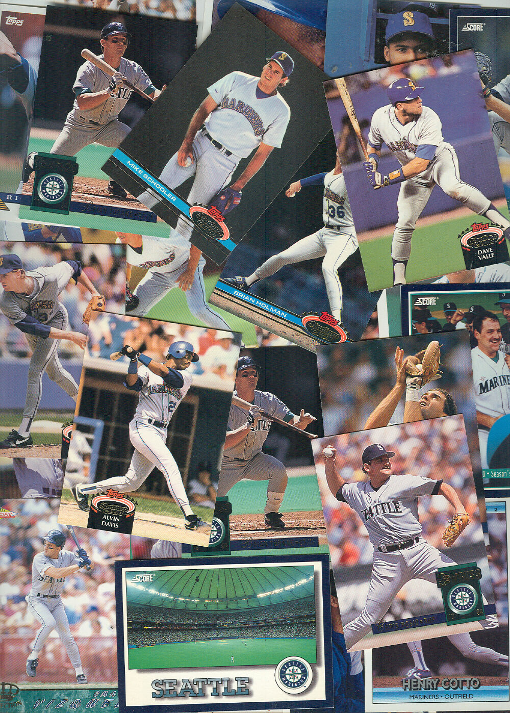SEATTLE MARINERS BASEBALL CARDS 100 + 1990&#39;S TO PRESENT  !  EXCELLENT CO... - $1.75