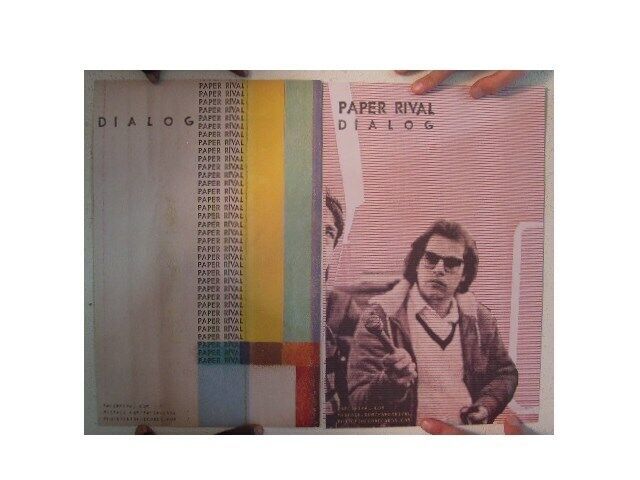 Papier Rival Affiche Dialog Deux Face - $26.99