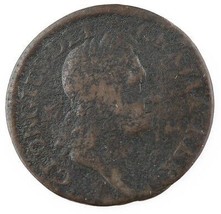 1723 1/2 Penny $.005 Hibernia Marrón Color, Fino Estado, Some Porosidad - $88.35
