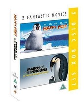 Happy Feet/March Of The Penguins DVD (2007) George Miller Cert U Pre-Owned Regio - £14.94 GBP