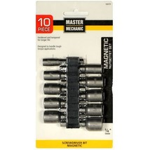 Master Mechanic 160379 10 Piece, Magnetic Nutsetter Set - £24.20 GBP