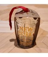Starbucks 2021 New York Glass Been There Series Coffee Cup Christmas Orn... - €12,67 EUR