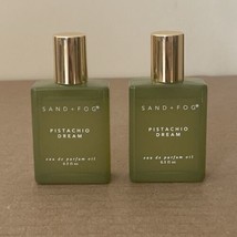 Lot of 2 Sand &amp; Fog Pistachio Dream Eau De Parfum Oil 0.5 fl oz - $22.99