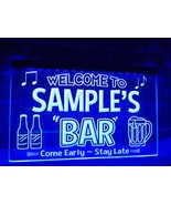 Custom Led Neon Bar Sign, Personalized Hanging Pub Light, Illuminated Ba... - £20.90 GBP+