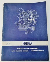 FIREMAN Navy Training Course Navpers 10520-C - Vietnam Era. Good condition - £10.66 GBP