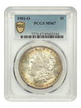 1901-O $1 Pcgs MS67 - £14,426.53 GBP