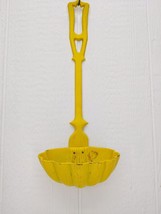 vtg Cast Iron Ladle Wall Decor Big Spoon PWF Japan 19&quot; MCM - £11.46 GBP