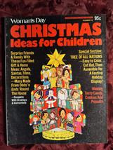 Womans Day CHRISTMAS Ideas for CHILDREN #18 1975 Decoration Cards Candy Displays - £12.68 GBP