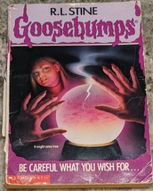 Goosebumps: Be Careful What You Wish For... by R. L. Stine (1993 1st Printing) - £4.66 GBP