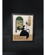 1940 Advertising Silhouette Thermometer Goldberg Auto St Johnsbury Vermo... - $24.47