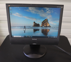 ViewSonic VA1721wmb 17&quot; LCD Monitor VGA cable and Power cord, w/Stand - $44.50