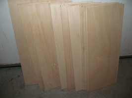 16&quot; X 7 1/4&quot; X 1/8&quot; Birch Plywood Lot Of Twenty (20) Pieces Sanded Two Faces - £18.65 GBP