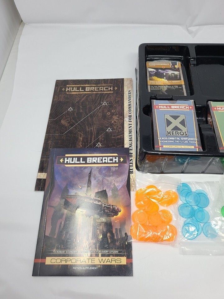 Hull Breach Game- Corporate Wars Board Game Strategy Galactic Space Item image 7