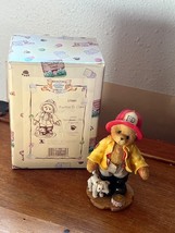 Cherished Teddies 1996 Members Only KURTIS D. CLAW Firefighter w Puppy D... - £8.71 GBP