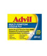 Advil Multi-Symptom Cold &amp; Flu Pain Reliever/Fever Reducer Tablets20.0ea - £18.87 GBP
