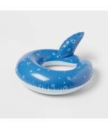 Sun Squad Split Ring Float Fish Tail Blue Pool Inner Tube Kids - $35.23 MXN