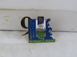 Vintage Olympic Pin - 2001 Olympic Collector Festival - Stamped Pin  - £15.18 GBP