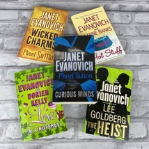 Janet Evanovich Paperback Novels Lot of 5 w/Phoef Sutton Leanne Banks More  - £14.24 GBP