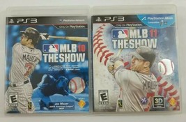 MLB 10 The Show - MLB 11 The Show - PS3 Game Lot  - £9.59 GBP