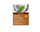Just for Her Flushable Cleansing Wipes Coconut Water Individually wrappe... - £6.89 GBP