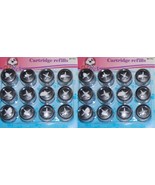 2 Pack BZ PET CARTRIDGE REFILLS   BLACK  EX70 - $13.46 CAD
