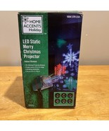 Home Accents Holiday LED Static Merry Christmas Illusion Projector Image... - $47.30 CAD