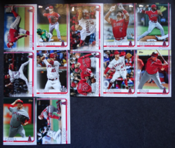 2019 Topps Update Los Angeles Angels Base Team Set of 12 Baseball Cards No Walsh - £2.38 GBP