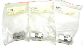 LOT OF 3 NEW IFM E11114 MOUNTING SLEEVES M12 X 1 - £16.45 GBP