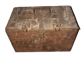Early Antique Railroad Communications Box? Heavy, Marked #207 W/ Latch &amp;... - £737.54 GBP