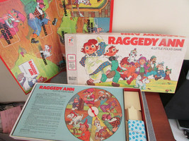 1974 Milton Bradley Raggedy Ann Little Folks Game #4422 Bobbs Merrill Complete - £14.75 GBP