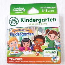 New LeapFrog Learning Game Get Ready for Kindergarten LeapPad Leapster L... - £20.44 GBP